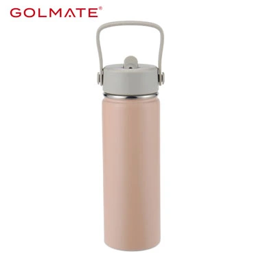 Golmate Insulated Water Bottle Straw Lid with Wide Mouth Large Capacity