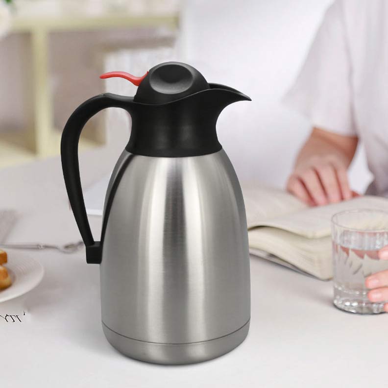 Vacuum Jug Thermos, 2l Insulated Stainless Steel Coffee Jug Flask | Golmate