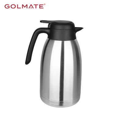 1.9L Thermos Pump Action Vacuum Flask Double Wall Coffee Flask, by golmate, Sep, 2023