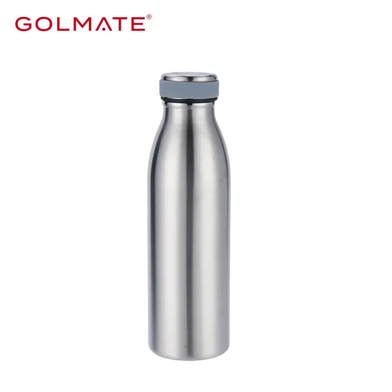 Stainless Steel Insulated Milk Tea Coffee Thermal Flasks Bottle With Lid