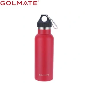 Stainless Steel  Double Wall Vacuum Insulated Sports Water Bottle With Carabiner